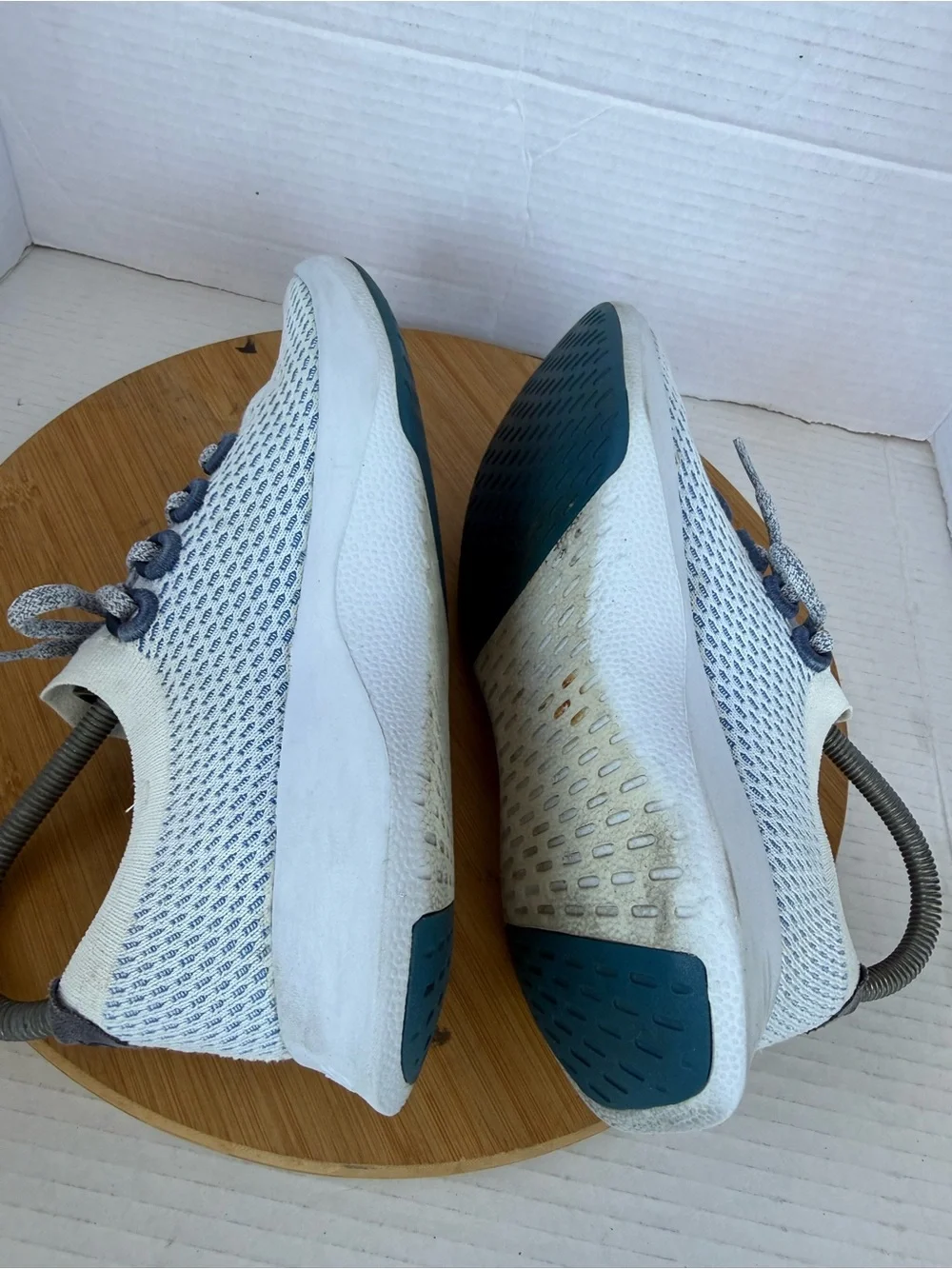 Allbirds Tree Dasher 2 Womens Size 7.5 Blizzard Athletic Running Shoes Sneakers